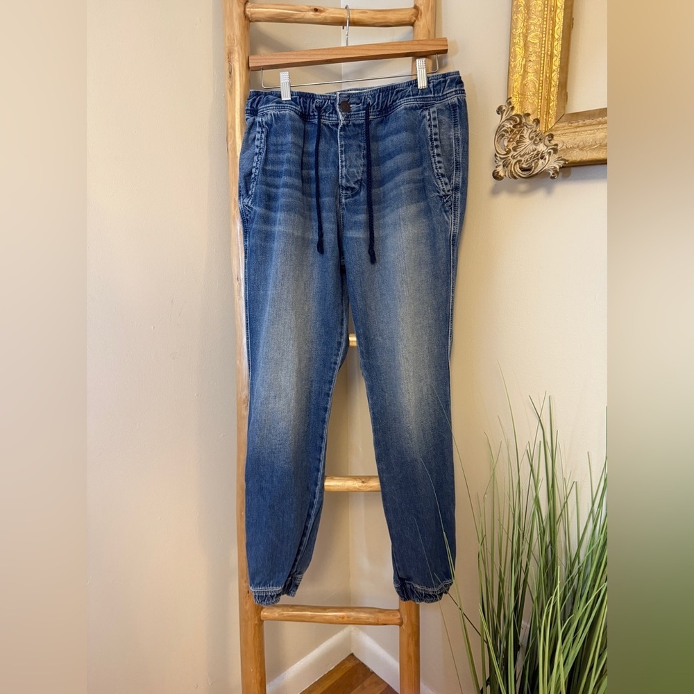 Abercrombie & Fitch Denim Jean Joggers Medium Vintage Y2K